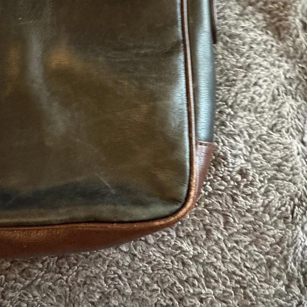 FOSSIL Canyon Commuter Brown Leather Messenger Bag